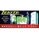 Zenith Appliances Billboard - Kit, N, Tichy Train Group 2666