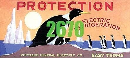 Electric Refrigeration Billboard - Kit, N, Tichy Train Group 2670