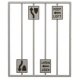 Keep Left & Right Signs -- pkg(8), O, Tichy Train Group 2067