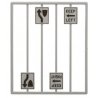 Keep Left & Right Signs -- pkg(8), O, Tichy Train Group 2067