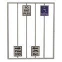 Miscellaneous Road Signs -- pkg(8), O, Tichy Train Group 2068