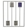 Miscellaneous Road Signs -- pkg(8), O, Tichy Train Group 2068