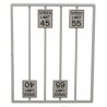 High Speed Limit Signs -- pkg(8), O, Tichy Train Group 2065
