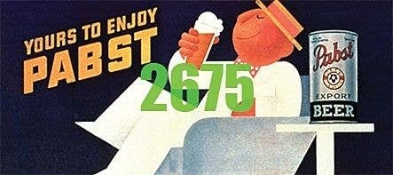 Pabst Beer Art Deco Billboard - Kit, N, Tichy Train Group 2675