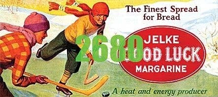 Jelke Margarine Billboard - Kit, N, Tichy Train Group 2680