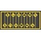 Highway Picture Warning Signs -- Yellow w/Black Print 12 Pieces, 2 Each of 6 Warnings, HO, Tichy Train Group 8253