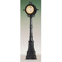 Illuminated Clock -- Berlin Stettin Station, 3-1/4′ High, HO, Brawa Modellspielwaren 5366