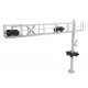 Modern Cantilever Grade Crossing Signal -- Two-Lane, HO, Walthers SceneMaster 4330