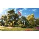 Flag Pole with Union Jack Flag - Just Plug(TM) -- Medium - 4-1/8′ 10.4cm Tall, All Scales, Woodland Scenics 5959