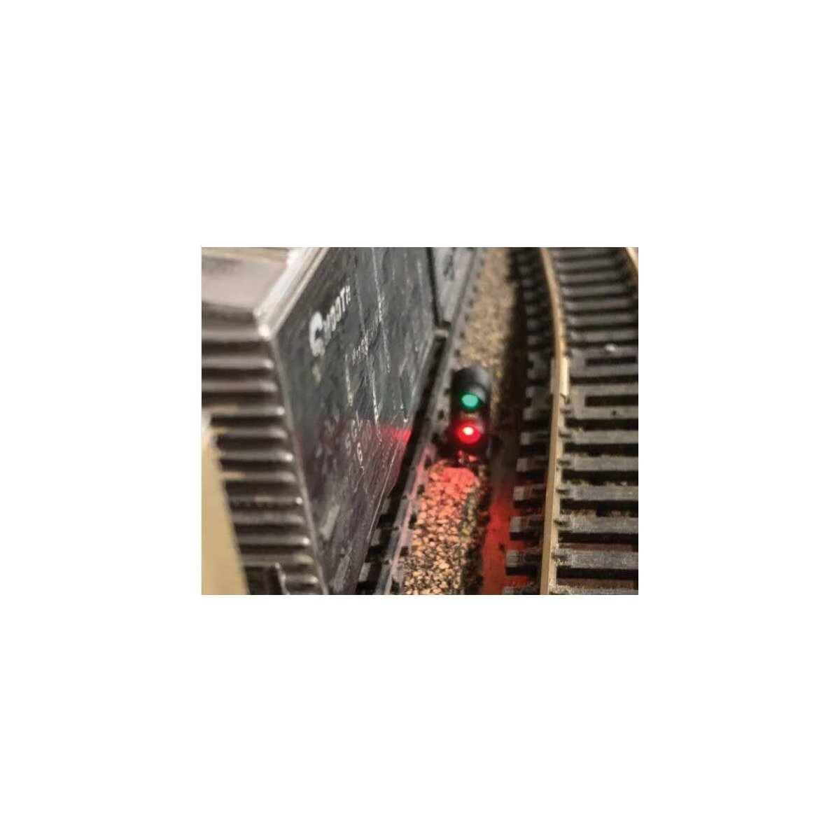 DVFLBS101 Fiber-Lit 2 Color Dwarf Signal Only, HO, Dwarvin FLBS101