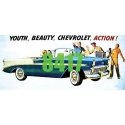 Youth, Beauty, Chevrolet, Action! Billboard - Kit, HO, Tichy Train Group 8417