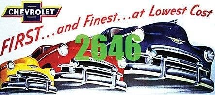 Chevrolet First and Finest Billboard - Kit, N, Tichy Train Group 2646