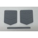 Chevron Gas Sign - 3D Printed Kit -- Unpainted pkg(2), N, Phoenix Precision Models 30650
