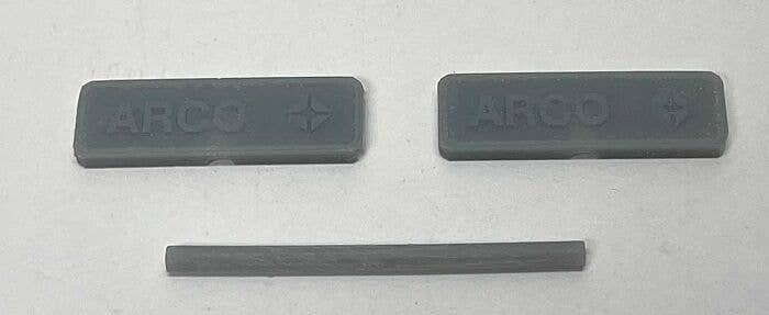 ARCO Gas Sign - 3D Printed Kit -- Unpainted pkg(2), N, Phoenix Precision Models 30648