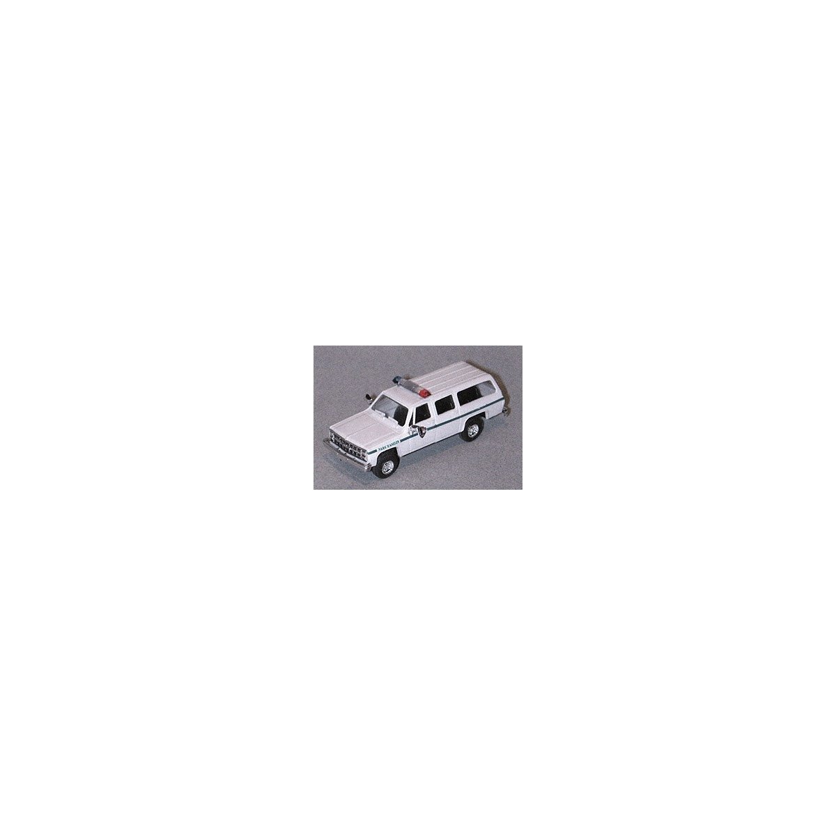 Chevrolet Suburban - Emergency - Police Vehicles -- Park Ranger (white, Green Stripe), HO, Trident Miniatures 90199