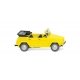 1969-1980 Volkswagen Thing 181 Convertible - Assembled -- Top Down (yellow), HO, Wiking 4048