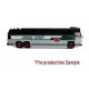 1985 MCI MC-9 Motorcoach Bus - Assembled -- Canada Coach (silver, white, green, red), HO, Iconic Replicas 870331