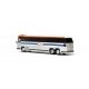 1984 MCI MC-9 Motorcoach Bus - Assembled -- Canadian National (silver, white, blue, red), HO, Iconic Replicas 870323