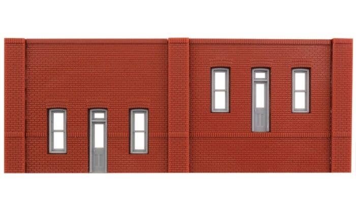 N Scale Modulars System(TM) (Plastic) -- Street/Dock Level Entry Doors pkg(3) 3-1/2′ W, N, Design Preservation Models 60104
