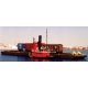 81′ Railroad Tug Boat - Resin Kit -- Unpainted, N, SYLVAN SCALE MODELS N2027