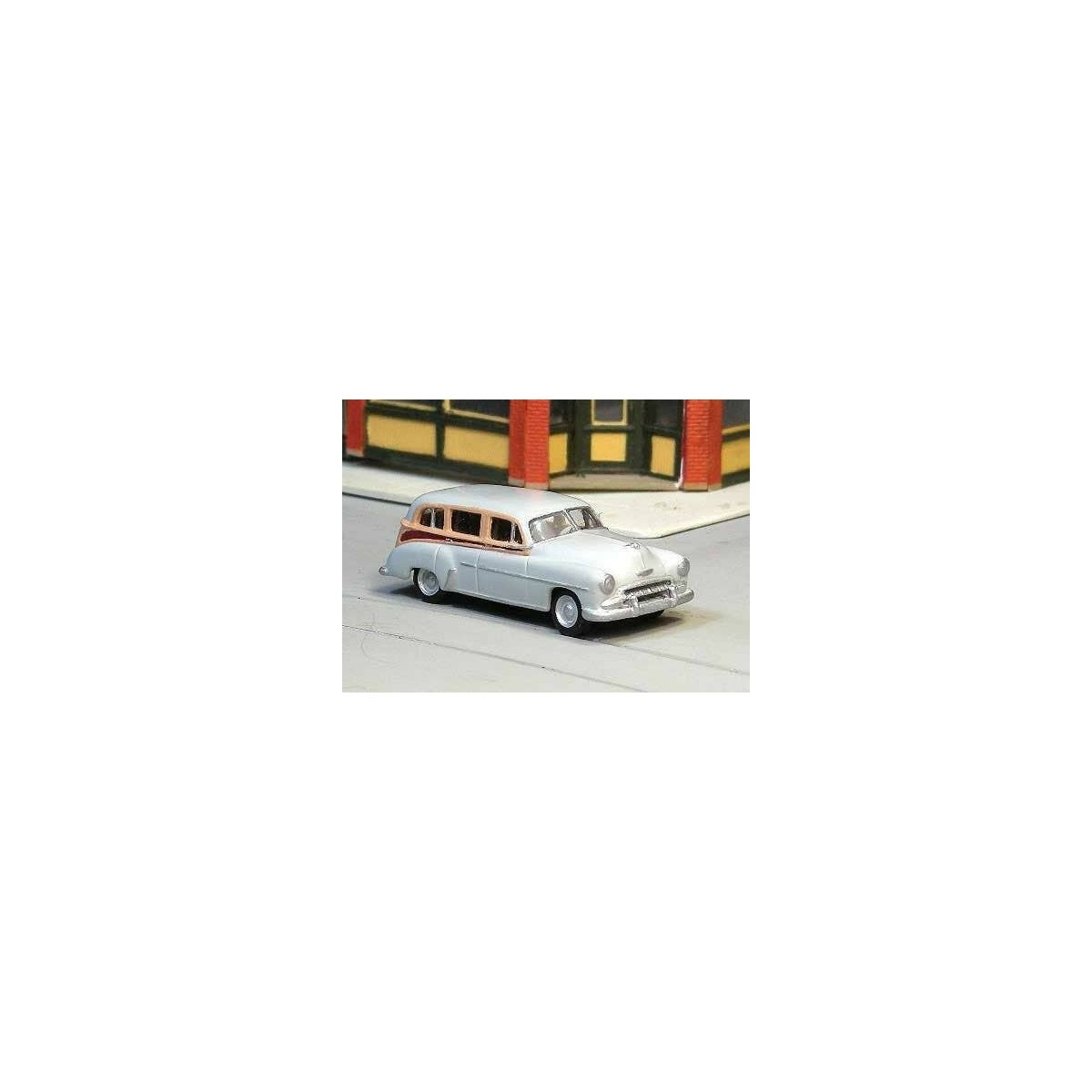 1952 Chevy Station Wagon - Resin Kit -- Undecorated, HO, SYLVAN SCALE MODELS V164