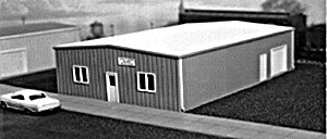 Multi-Purpose Steel Building, HO, Pikestuff 5005