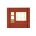 Modular Building System(TM) -- Dock Level Wall Sections w/Steel Sash Entry - Kit, HO, Design Preservation Models 30172