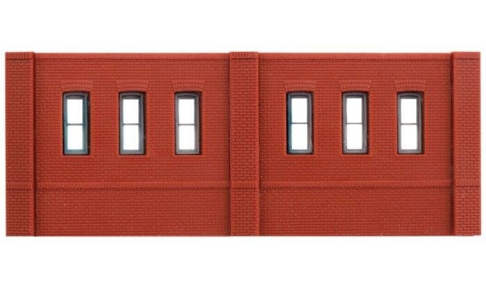 N Scale Modulars System(TM) (Plastic) -- Dock Level Windows pkg(3) 3-1/2′ Wide x 1-13/, N, Design Preservation Models 60102