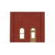Modular Building System(TM) -- Street-Level Wall Sections with Arched Entry - Kit pkg, HO, Design Preservation Models 30101