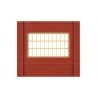 Modular Building System(TM) -- Dock Level Wall Sections with Steel Sash Window - Kit , HO, Design Preservation Models 30173