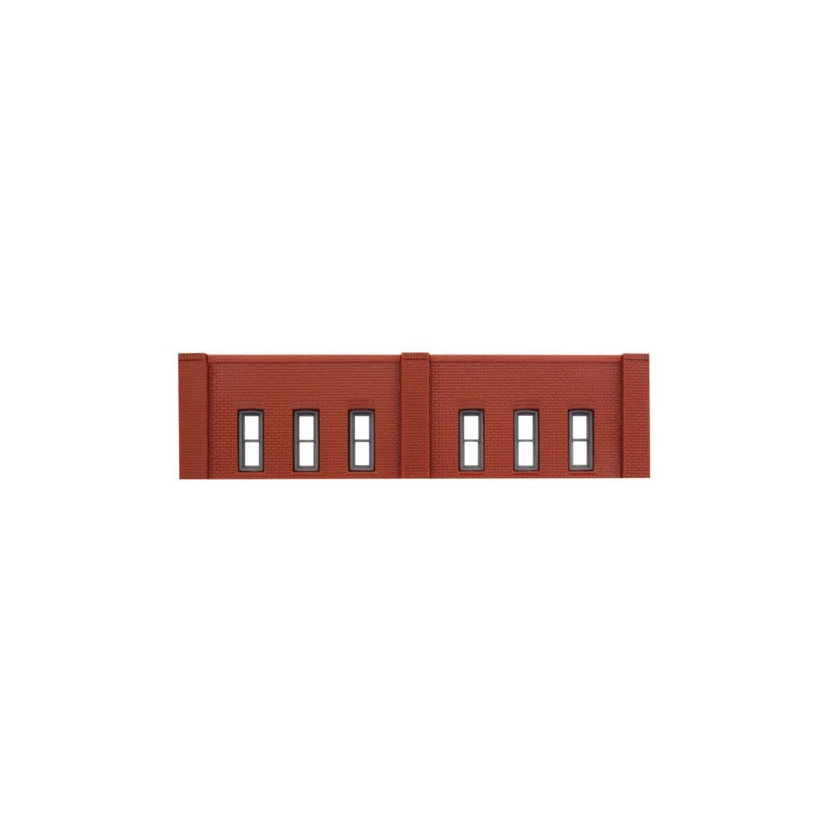 N Scale Modulars System(TM) (Plastic) -- One-Story Window Section pkg(3): 3-1/2′ Wide , N, Design Preservation Models 60112