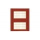 Modular Building System(TM) -- Two-Story Wall Sections w/2 Steel Sash Windows - Kit, HO, Design Preservation Models 30174