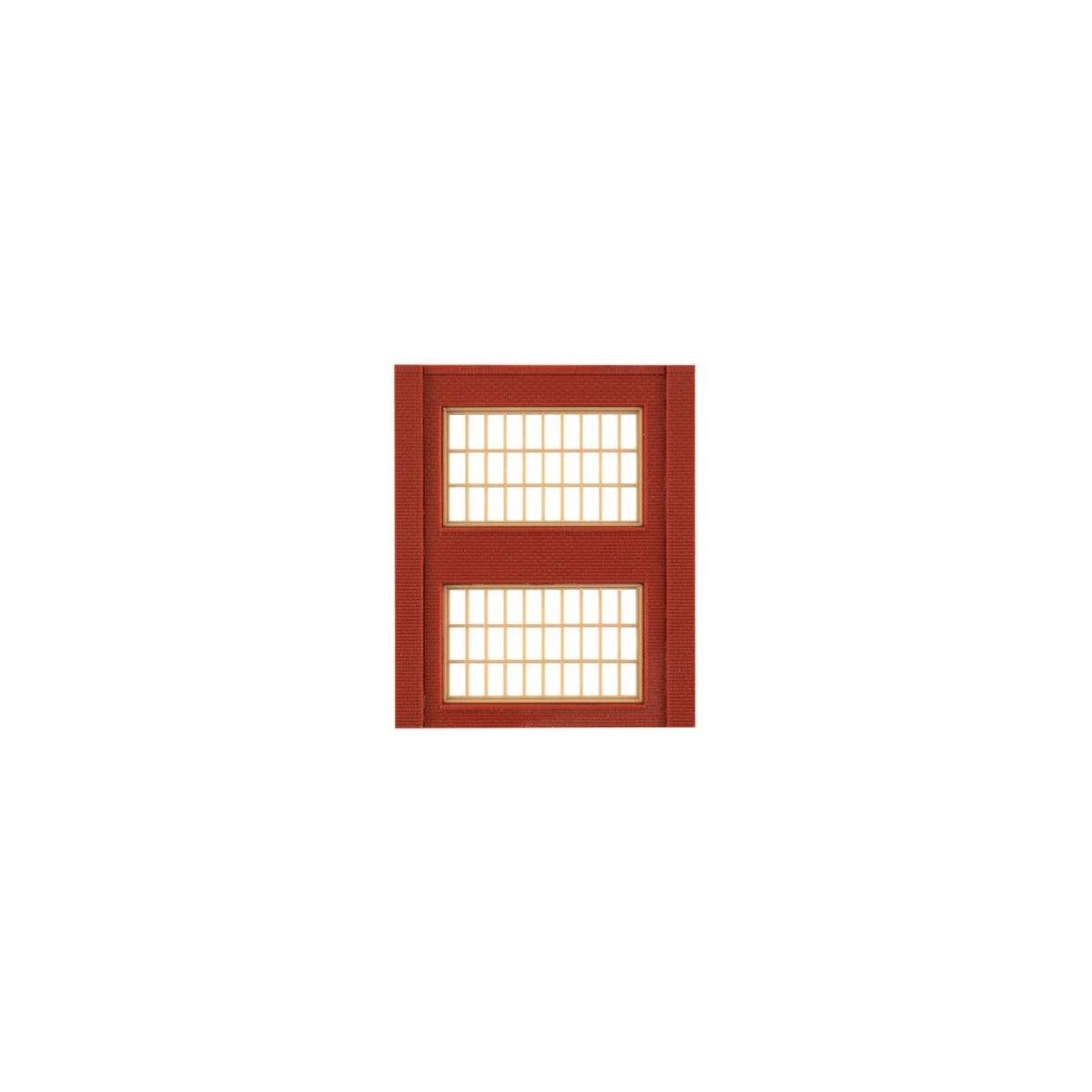 Modular Building System(TM) -- Two-Story Wall Sections w/2 Steel Sash Windows - Kit, HO, Design Preservation Models 30174