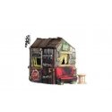 Kids Clubhouse - Built-&-Ready(R) Landmark Structure(R) -- Assembled - 1-1/4 x 1-5/16 x 1-3/16′ , HO, Woodland Scenics 5072