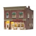 Emilio′s Italian Restaurant - Built-&-Ready(R) Landmark Structures(R) -- Assembled - 7-1/2 x 8-1/, O, Woodland Scenics 5855