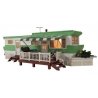 Grillin` & Chillin` Trailer w/Lights - Built-&-Ready(R) Landmark Structure(R) -- Assembled, O, Woodland Scenics 5861