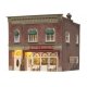 Emilio′s Italian Restaurant - Built-&-Ready(R) Landmark Structures(R) -- Assembled - 2-1/4 x 2-7/, N, Woodland Scenics 4945