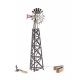 Old Windmill - Built-&-Ready Landmark Structures(R) -- Weathered, O, Woodland Scenics 5867