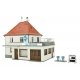 House with Workshop -- Kit - 16.2 x 12.5 x 14.5cm, HO, Kibri 38202