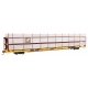 89′ Flatcar w/Tri-Level Shielded Auto Rack - Ready to Run -- Conrail 850271, TTKX Flatcar (yello, HO, WalthersMainline 8310