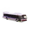 Nova Bus LFSD Transit Bus - Assembled -- Chicago Transit Authority CTA (white, gray, blue, red), HO, Iconic Replicas 870499