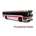 Orion V Transit Bus - Assembled -- Toronto Transit Commission TTC (white, red), HO, Iconic Replicas 870509