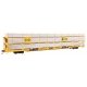 89′ Flatcar w/Tri-Level Shielded Auto Rack - Ready to Run -- Chesapeake & Ohio 850494, TTKX Flat, HO, WalthersMainline 8308