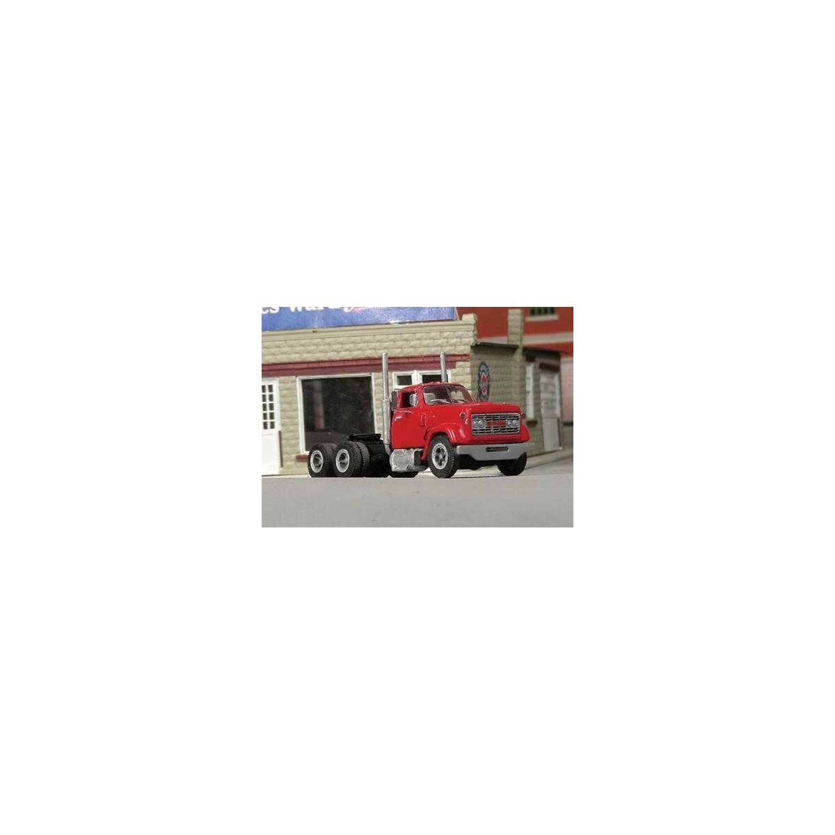 1966-1977 GMC 9500 Tandem-Axle Tractor w/Low Cab & Long Hood - Resin Kit -- Undecorated, HO, SYLVAN SCALE MODELS V373
