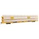 89′ Flatcar w/Tri-Level Shielded Auto Rack - Ready to Run -- Chesapeake & Ohio 850470, TTKX Flat, HO, WalthersMainline 8306