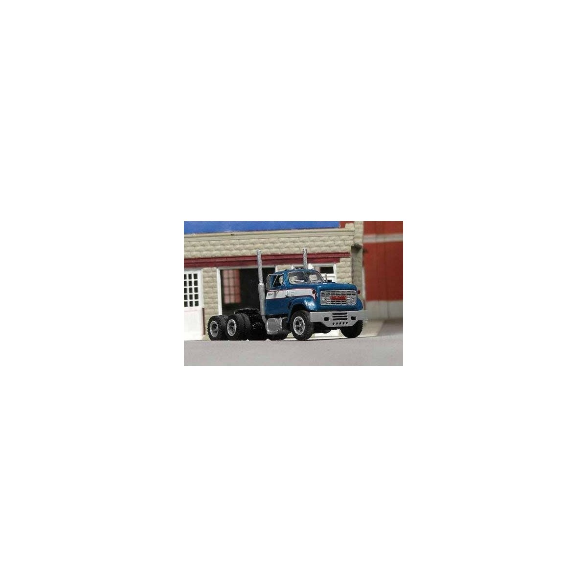 1971-1977 GMC 9500 Tandem-Axle Tractor w/High Cab & Long Hood - Resin Kit -- Undecorated, HO, SYLVAN SCALE MODELS V377