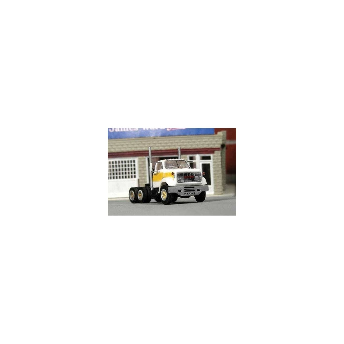 1971-1977 GMC 9500 Tandem-Axle Tractor w/High Cab & Short Hood - Resin Kit -- Undecorated, HO, SYLVAN SCALE MODELS V379