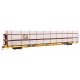 89′ Flatcar w/Tri-Level Shielded Auto Rack - Ready to Run -- Conrail 850316, TTKX Flatcar (yello, HO, WalthersMainline 8312