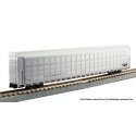 Aluminum Enclosed Auto Carrier 4-Pack - Ready to Run -- Canadian Pacific 546014, 546056, 546128, 5, N, Kato USA Inc 1065510