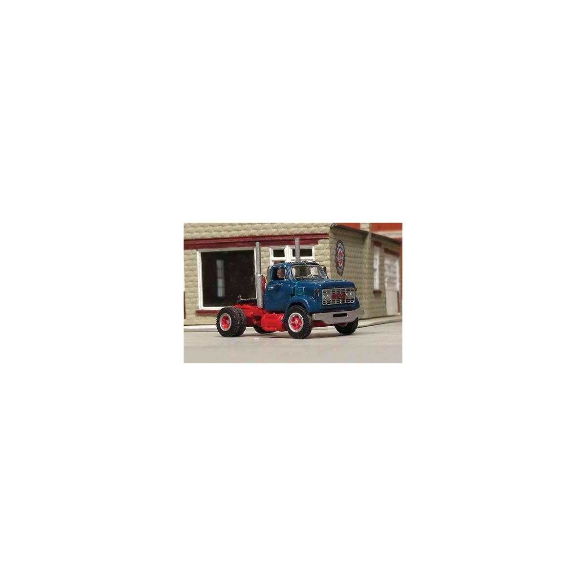1966-1977 GMC Single-Axle Tractor w/Low-Mount Cab & Short Hood - Resin Kit -- Undecorated, HO, SYLVAN SCALE MODELS V381